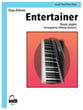 Entertainer, The piano sheet music cover